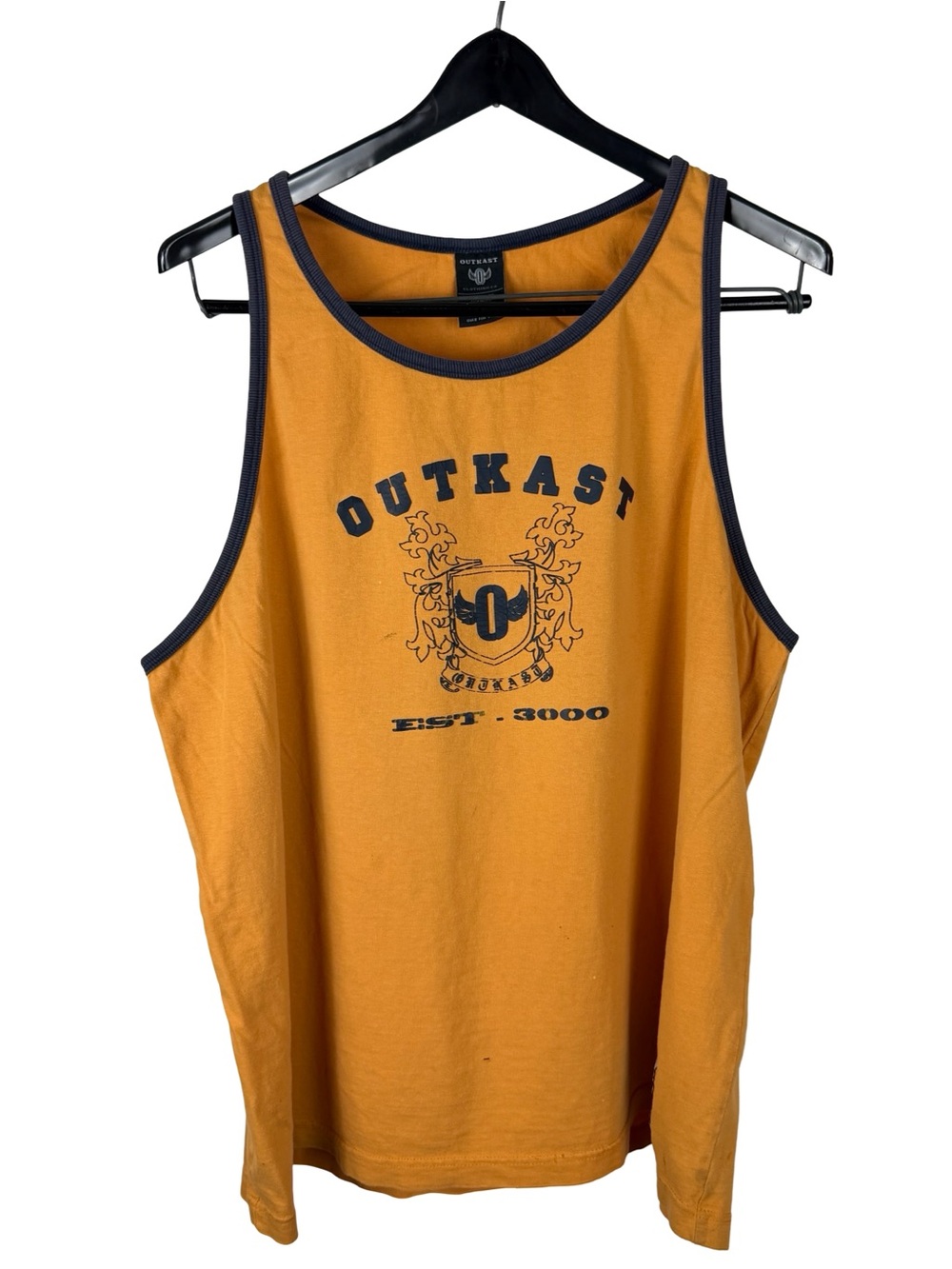 Vintage 2000s OutKast Est 3000 Hip Hop Rap Graphic Tank Top Shirt Size XL